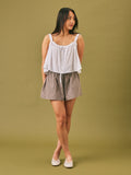 Seren Frill Cami Top White