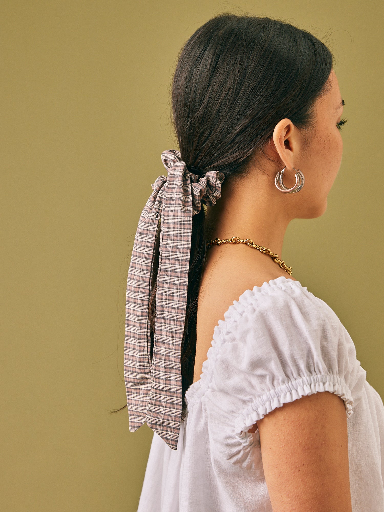 Tie Scrunchie