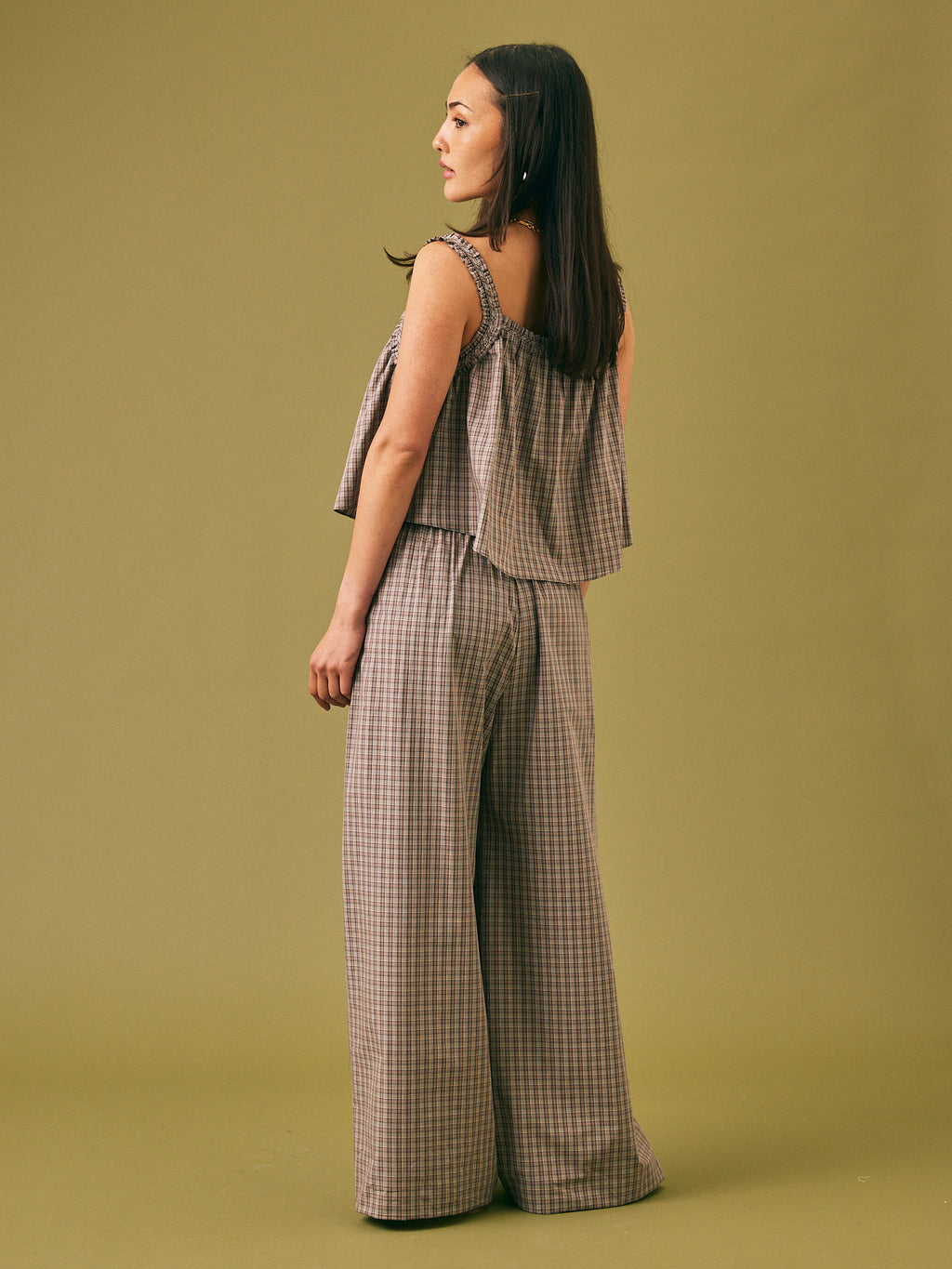 Seren Frill Cami Top Check
