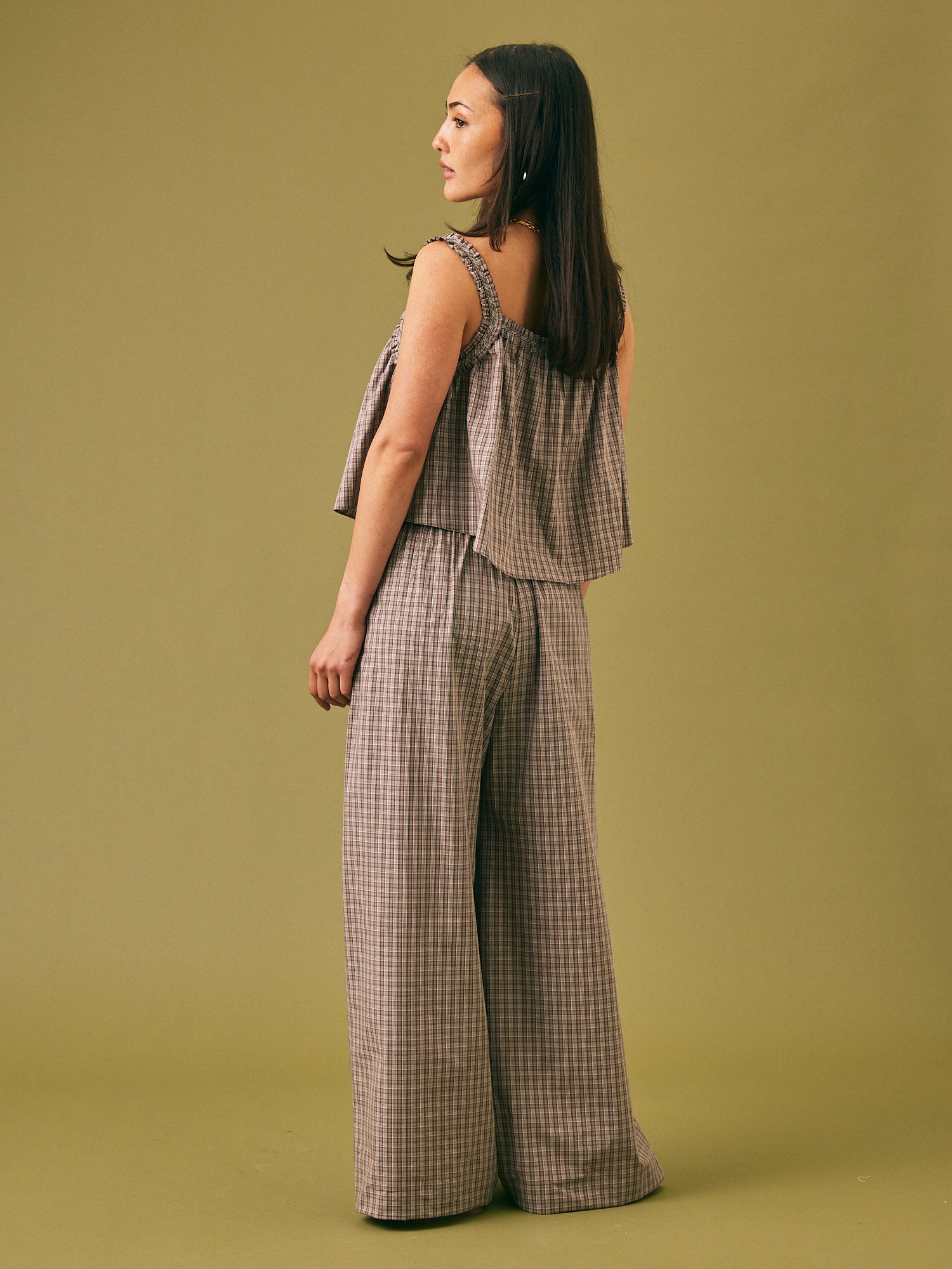 Seren Frill Cami Top Check