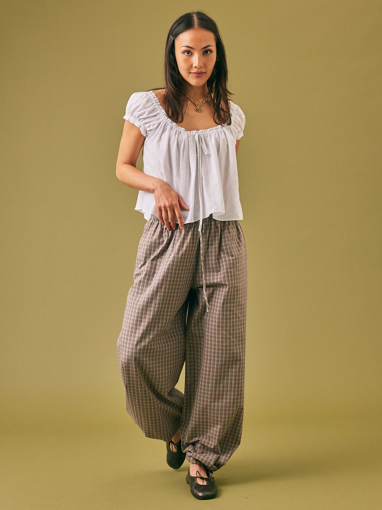 Blythe Multi Way Trousers Check