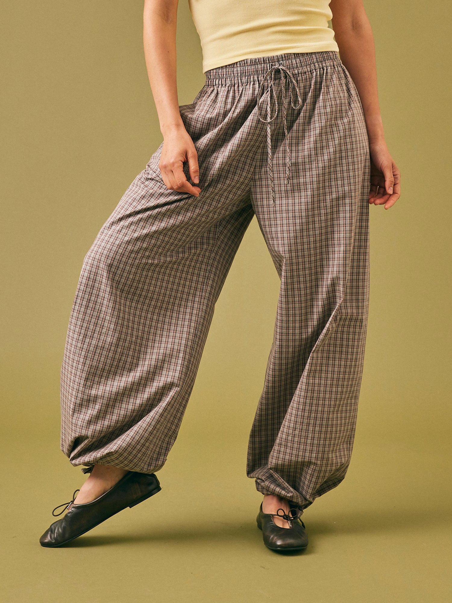 Blythe Multi Way Trousers Check