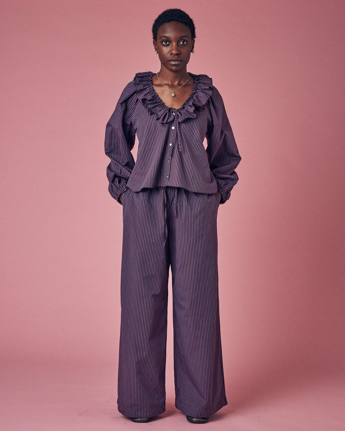 Blythe Multi Way Trousers Stripe
