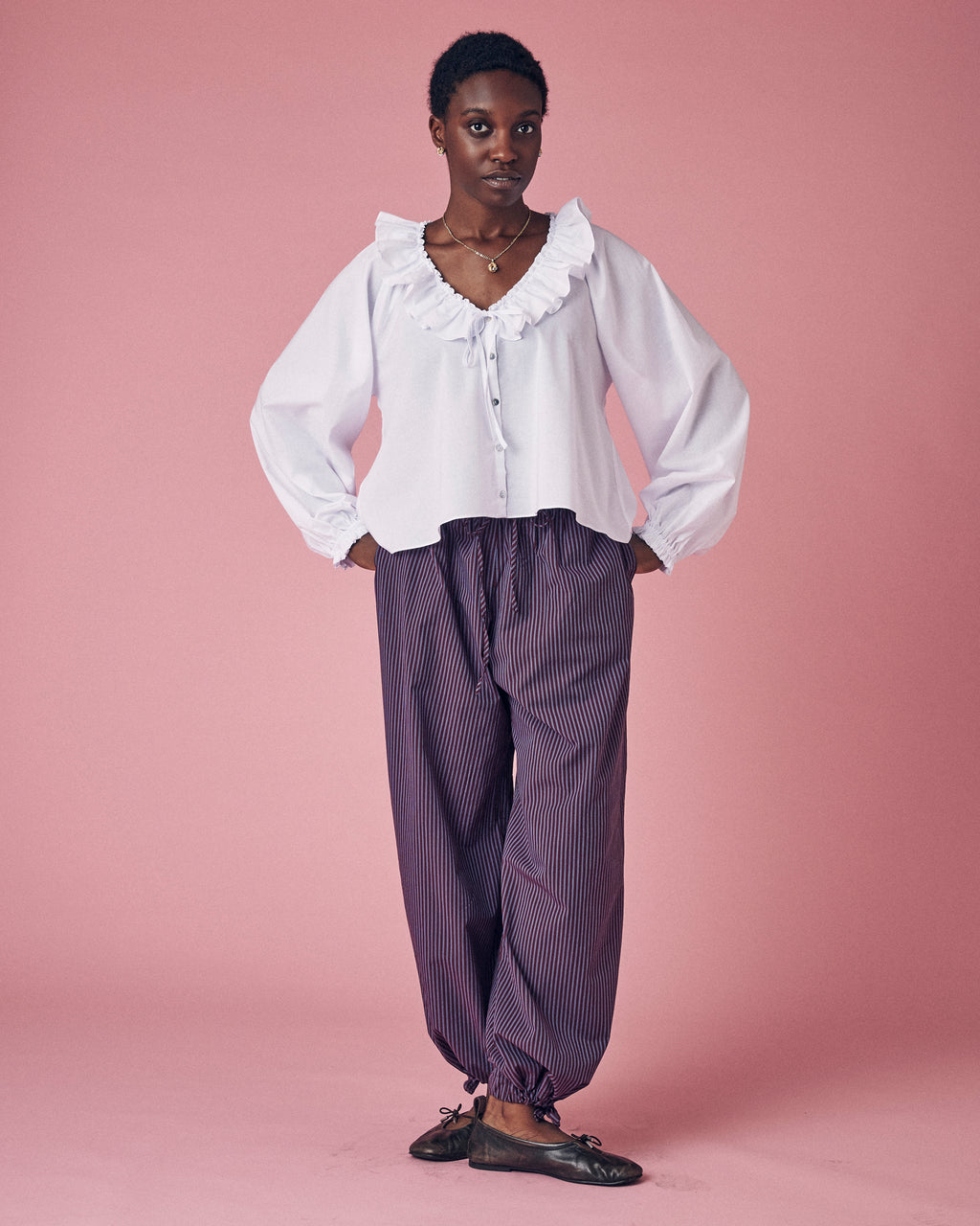 Blythe Multi Way Trousers Stripe